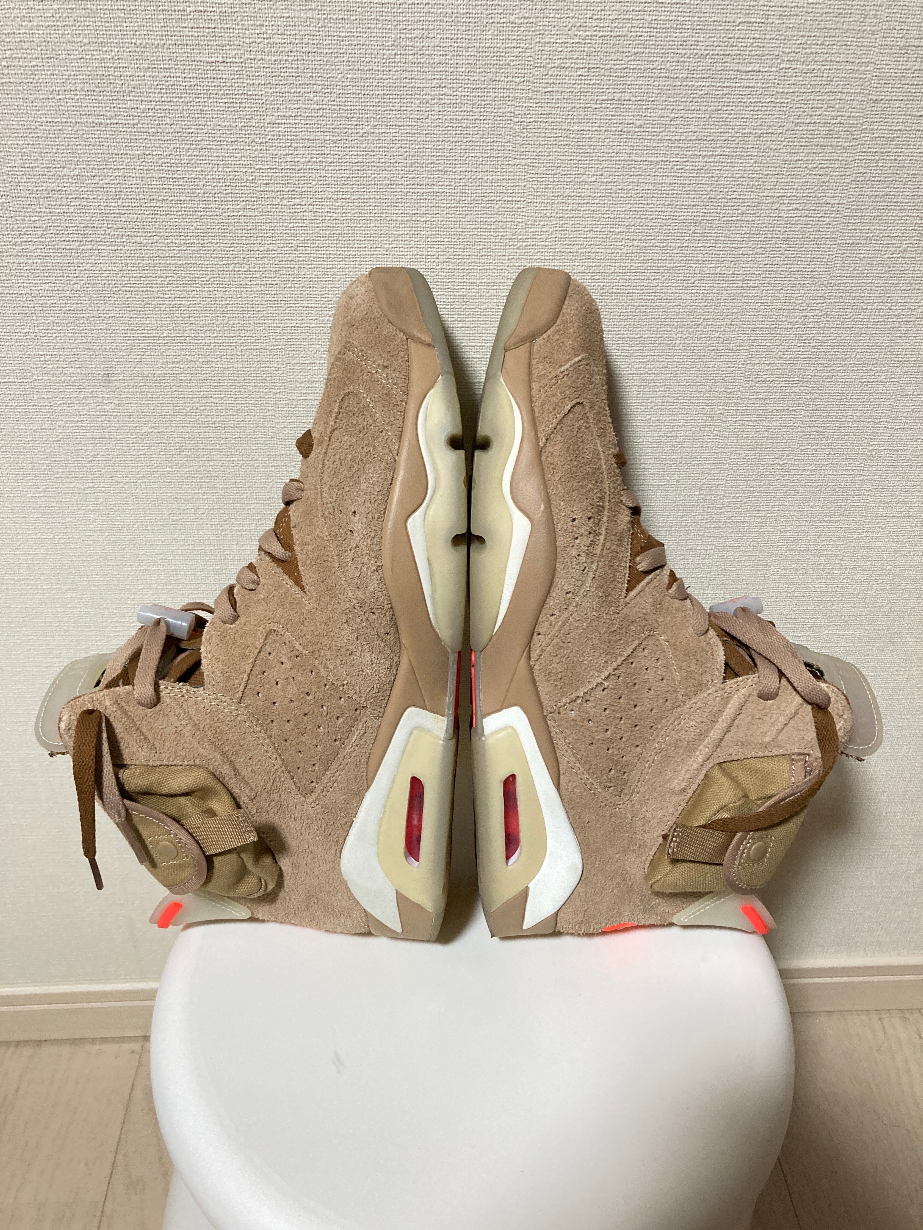Travis Scott × Nike Air Jordan 6 "British Khaki"