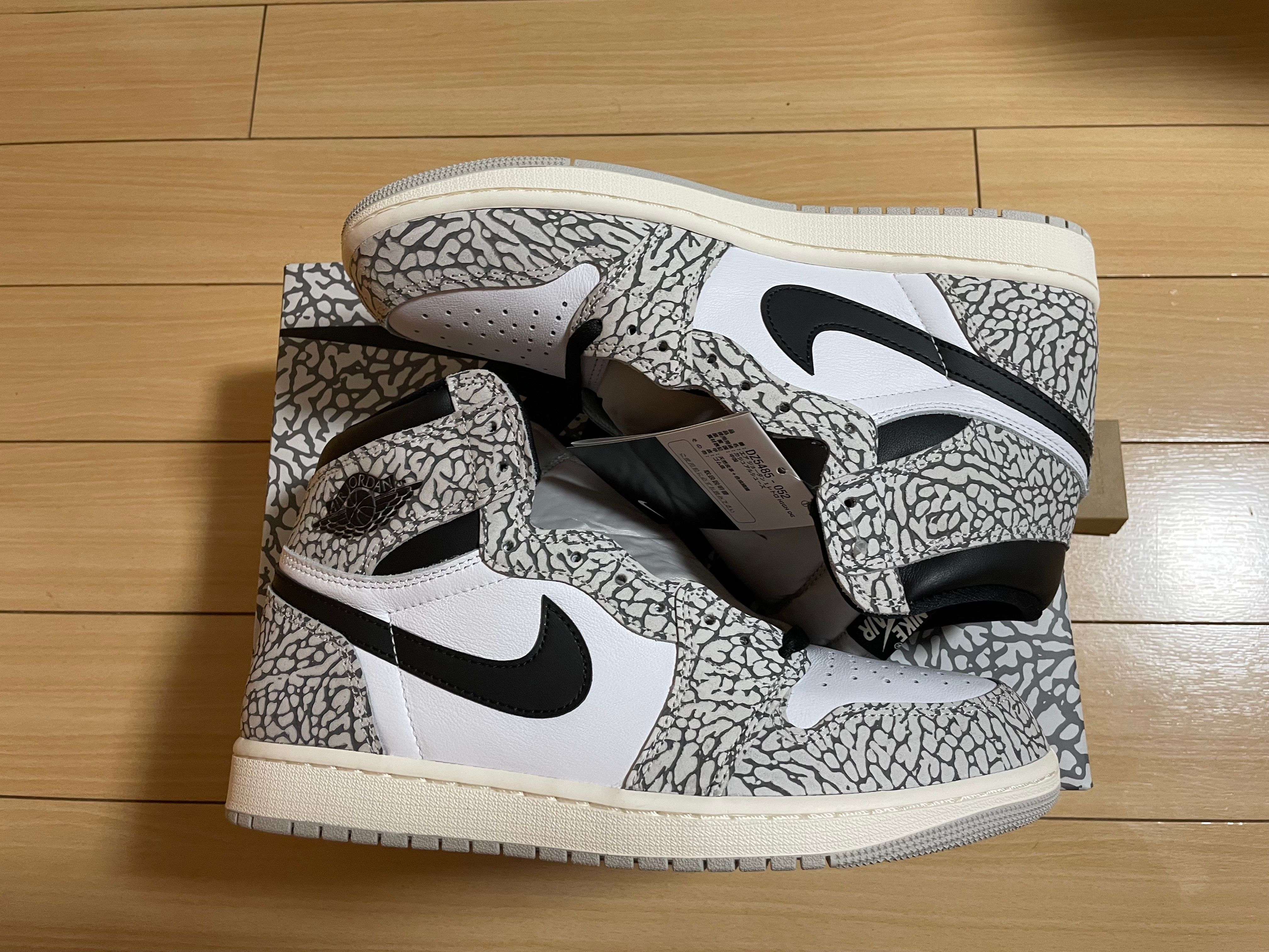 Nike Air Jordan 1 High OG "White Cement/Safari"