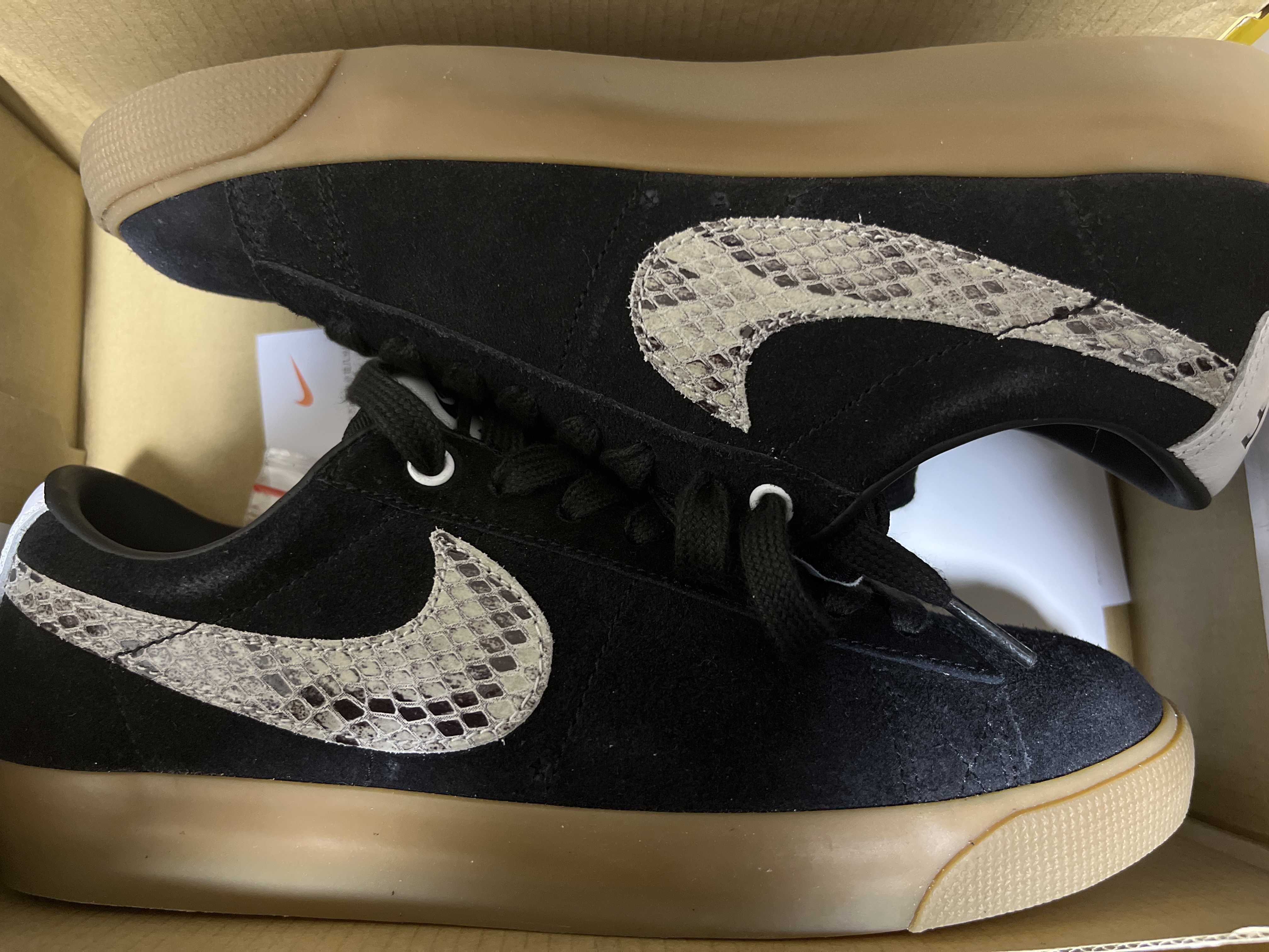 ブランド 新品未使用 Nike Sb Blazer ナイキ ブレイザー 25 5cm 黒 B5cu6 M ナイキエス