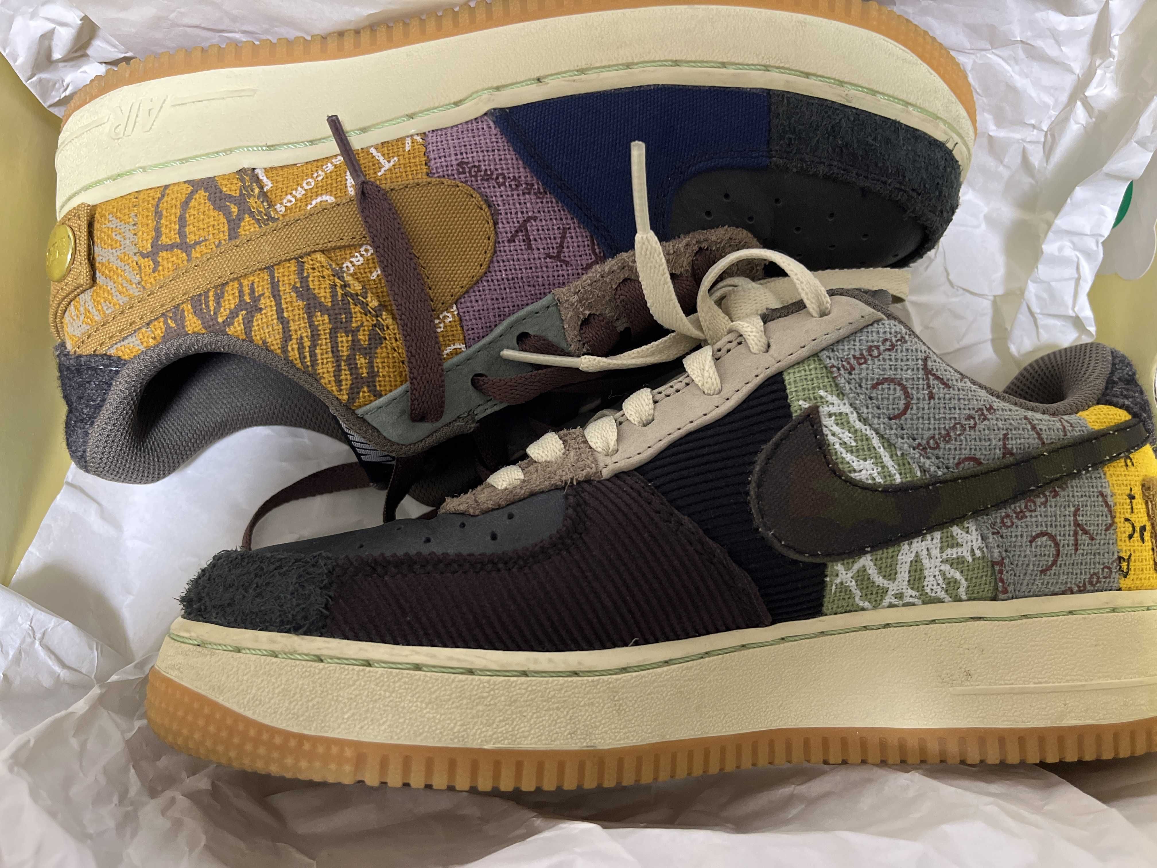 Travis Scott × Nike Air Force 1 Low Cactus Jack "Multi Color"