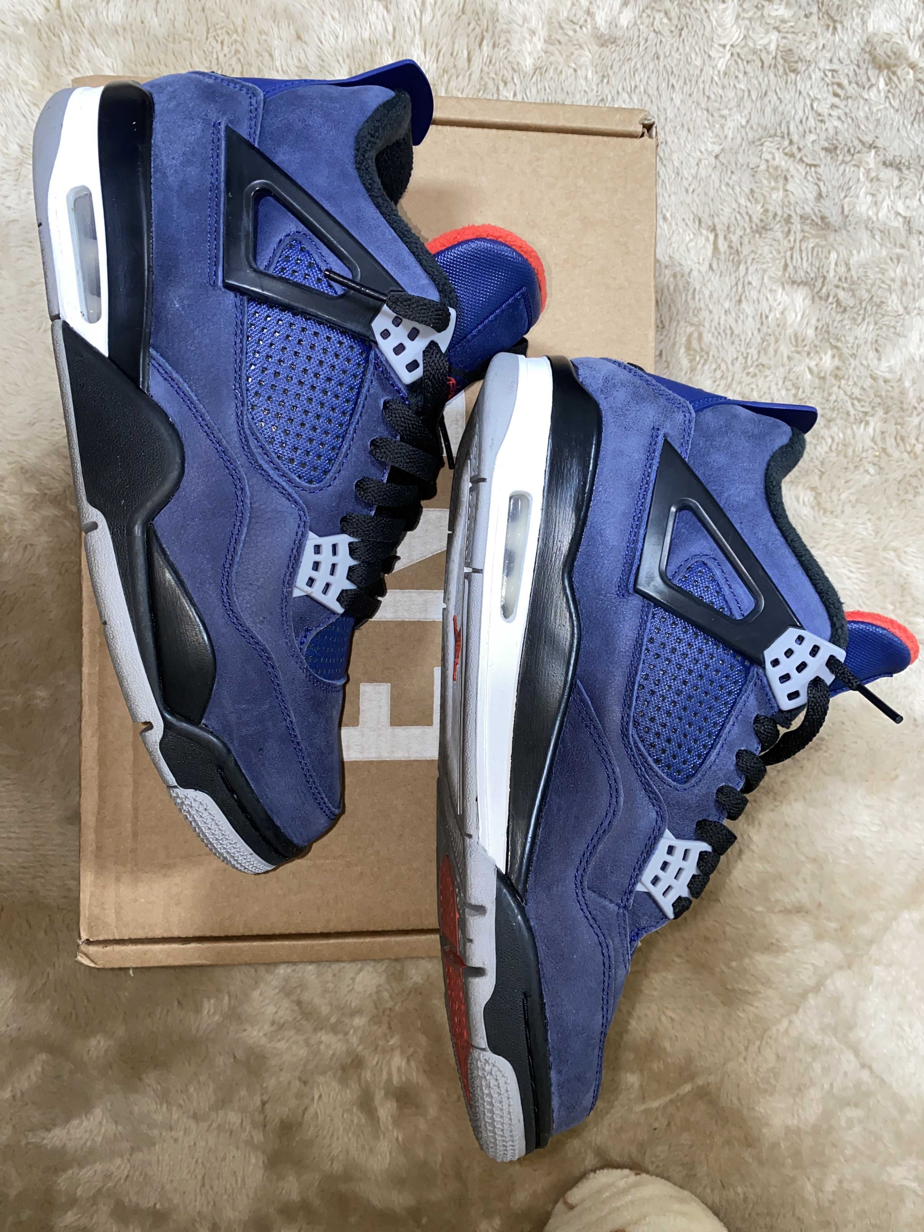 Nike Air Jordan 4 Retro WNTR "Loyal Blue/White/Black"