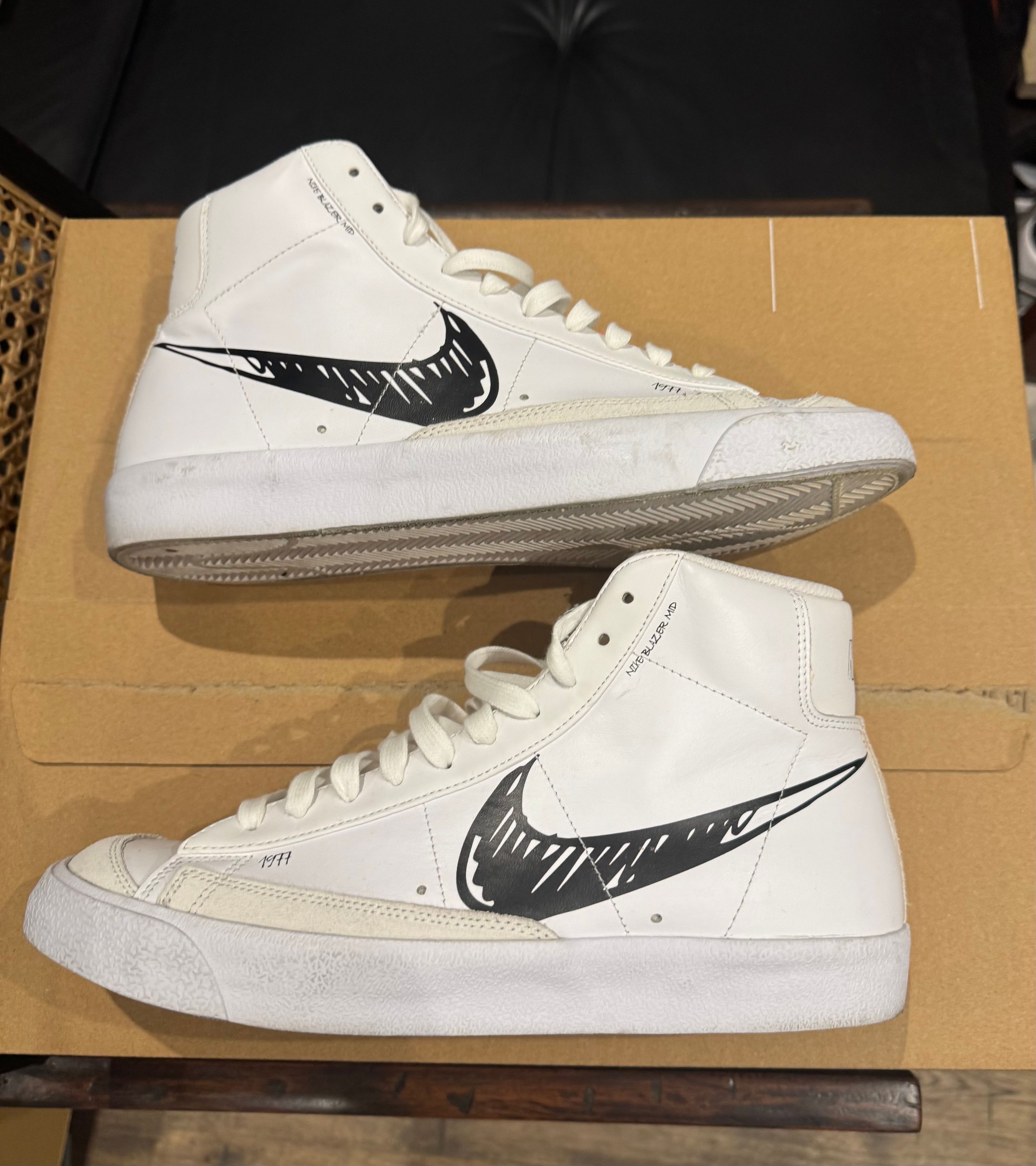 Nike Blazer Mid '77 "Black Sketch"