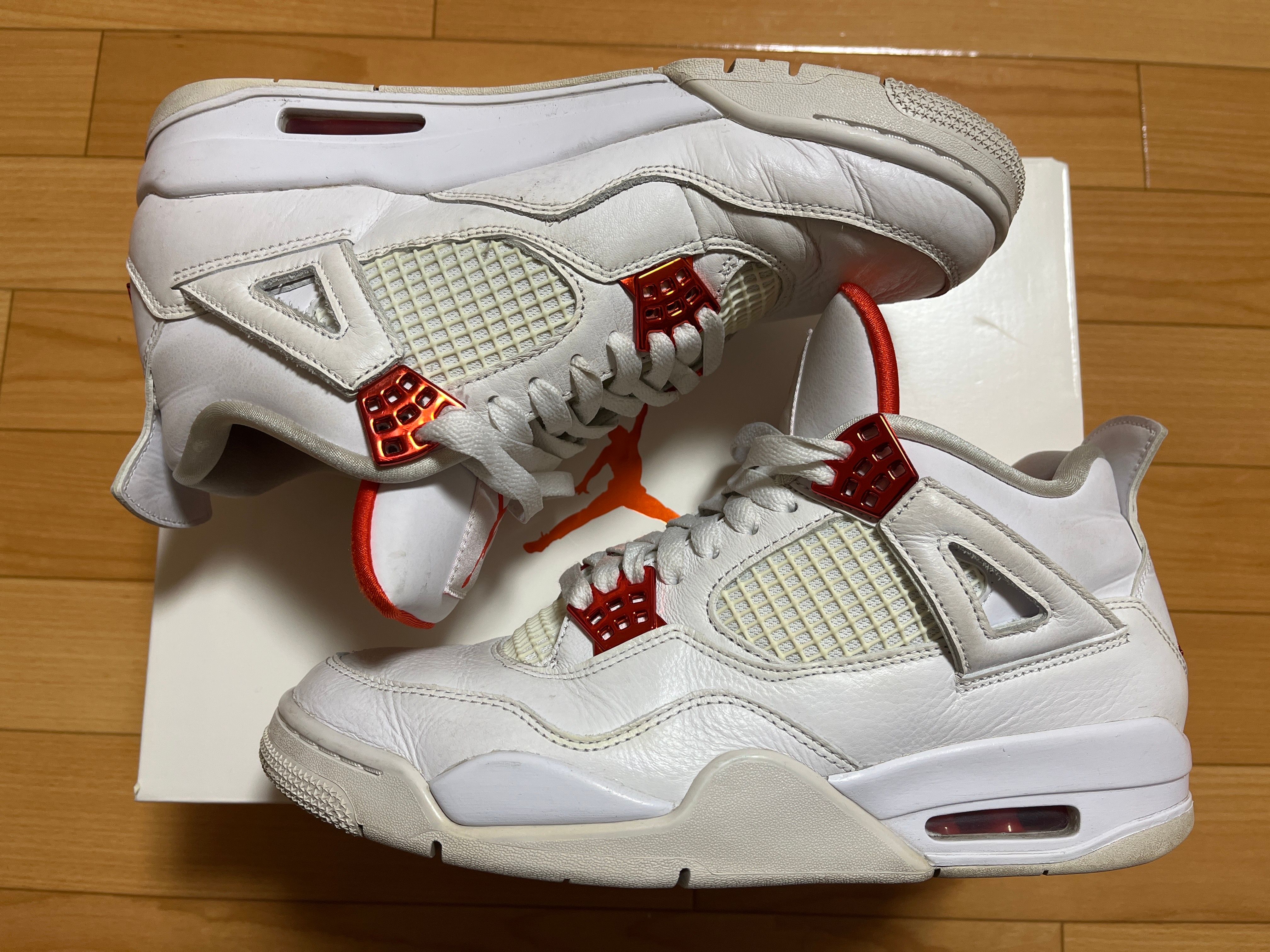 Nike Air Jordan 4 Retro "White/Team Orange"