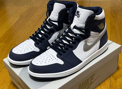 Nike Air Jordan 1 High OG CO.JP "White/Midnight Navy" (2020)(ブリーフケースなし)