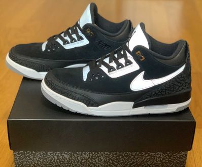 Nike Air Jordan 3 Retro Tinker "Black/Cement Grey"