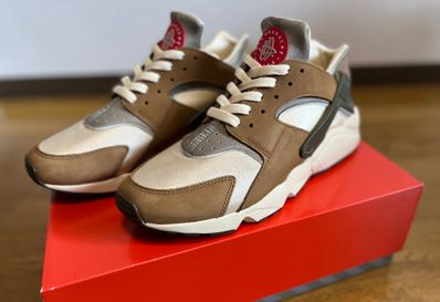 Stussy × Nike Air Huarache "Desert Oak"