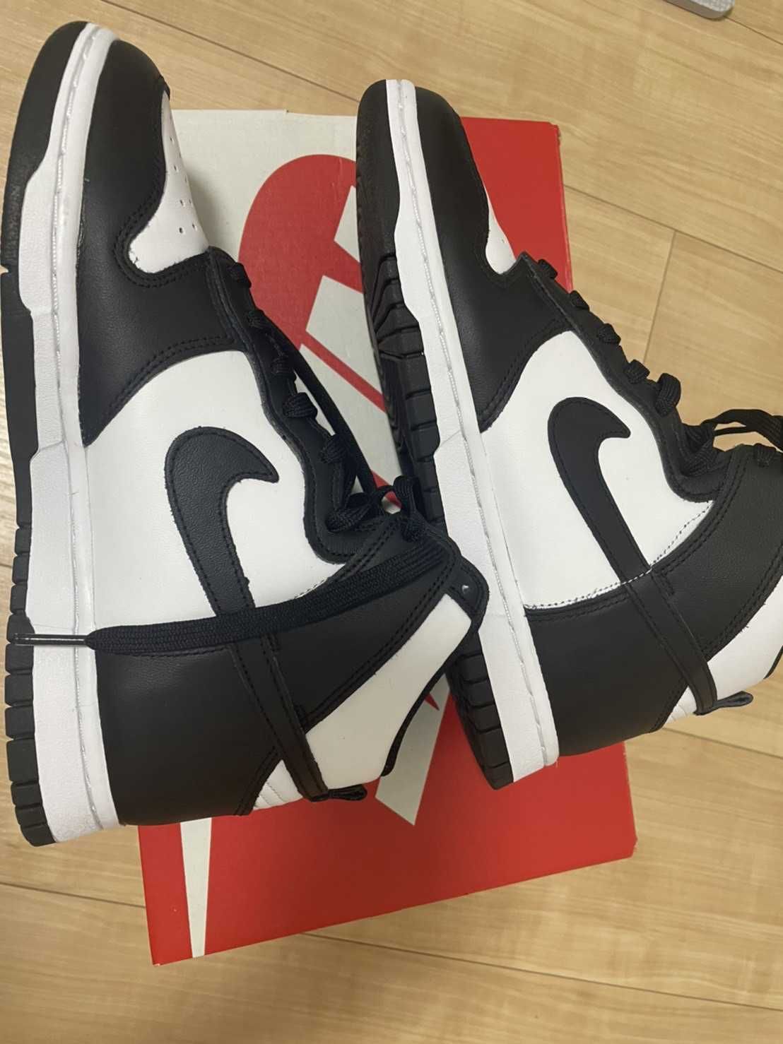 Nike Women's Dunk High "Black and White"