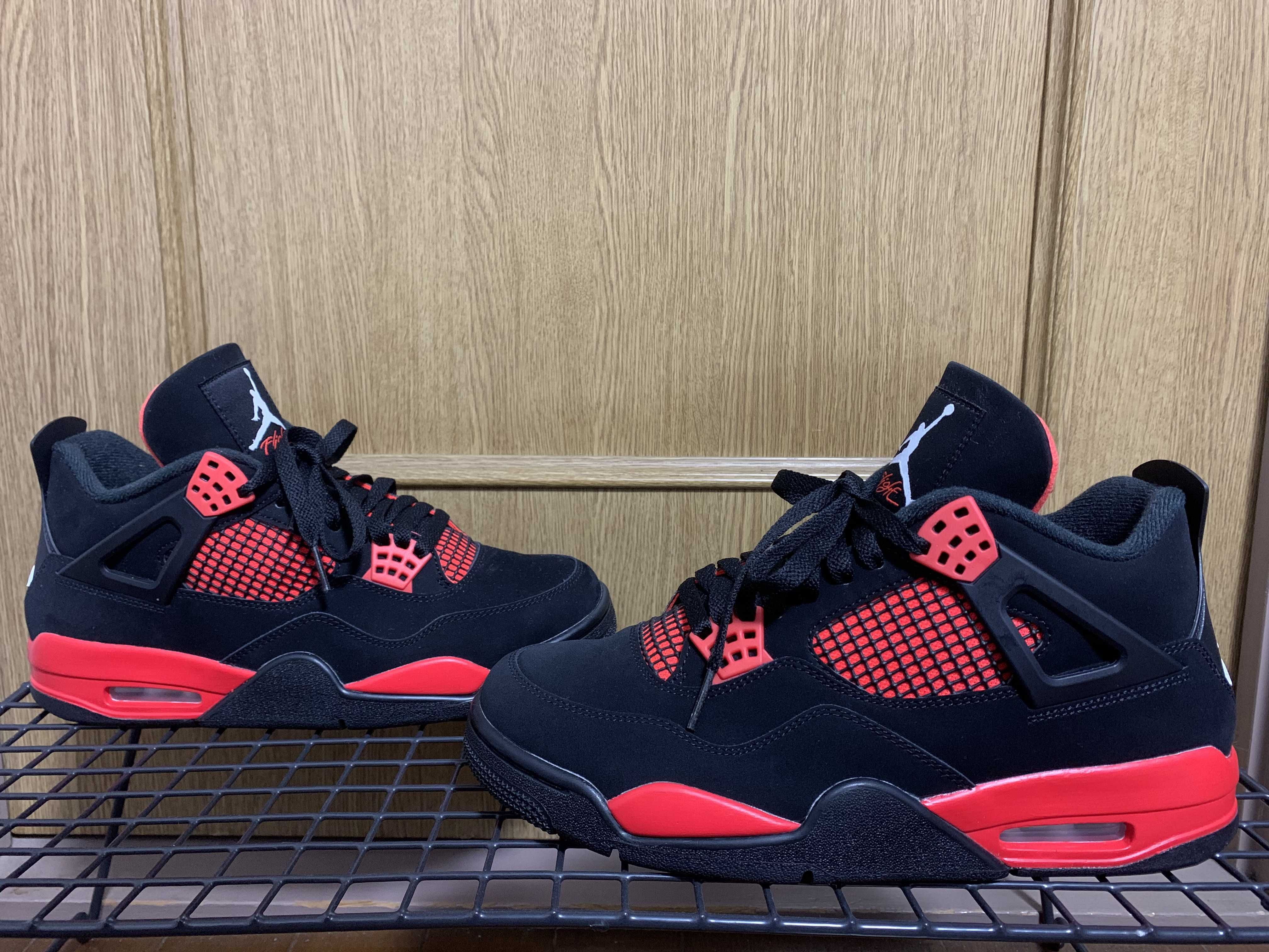 Nike Air Jordan 4 "Red Thunder/Crimson"