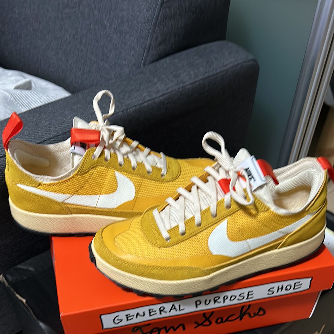 Tom Sachs × NikeCraft Women's General Purpose Shoe "Yellow / Archive"
