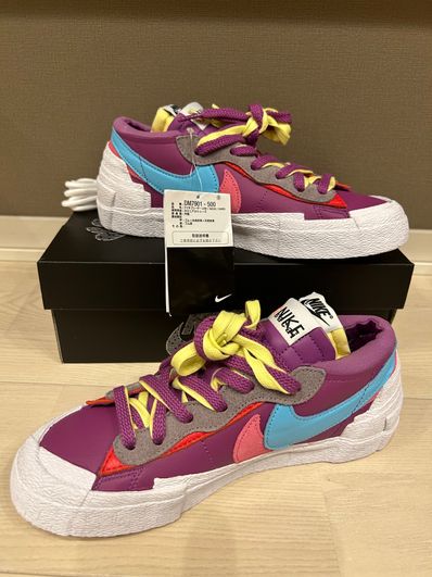 KAWS × sacai × Nike Blazer Low "Purple Dusk"