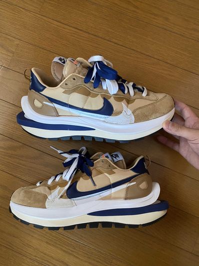 Sacai × Nike Vapor Waffle "Sesame And Blue Void"