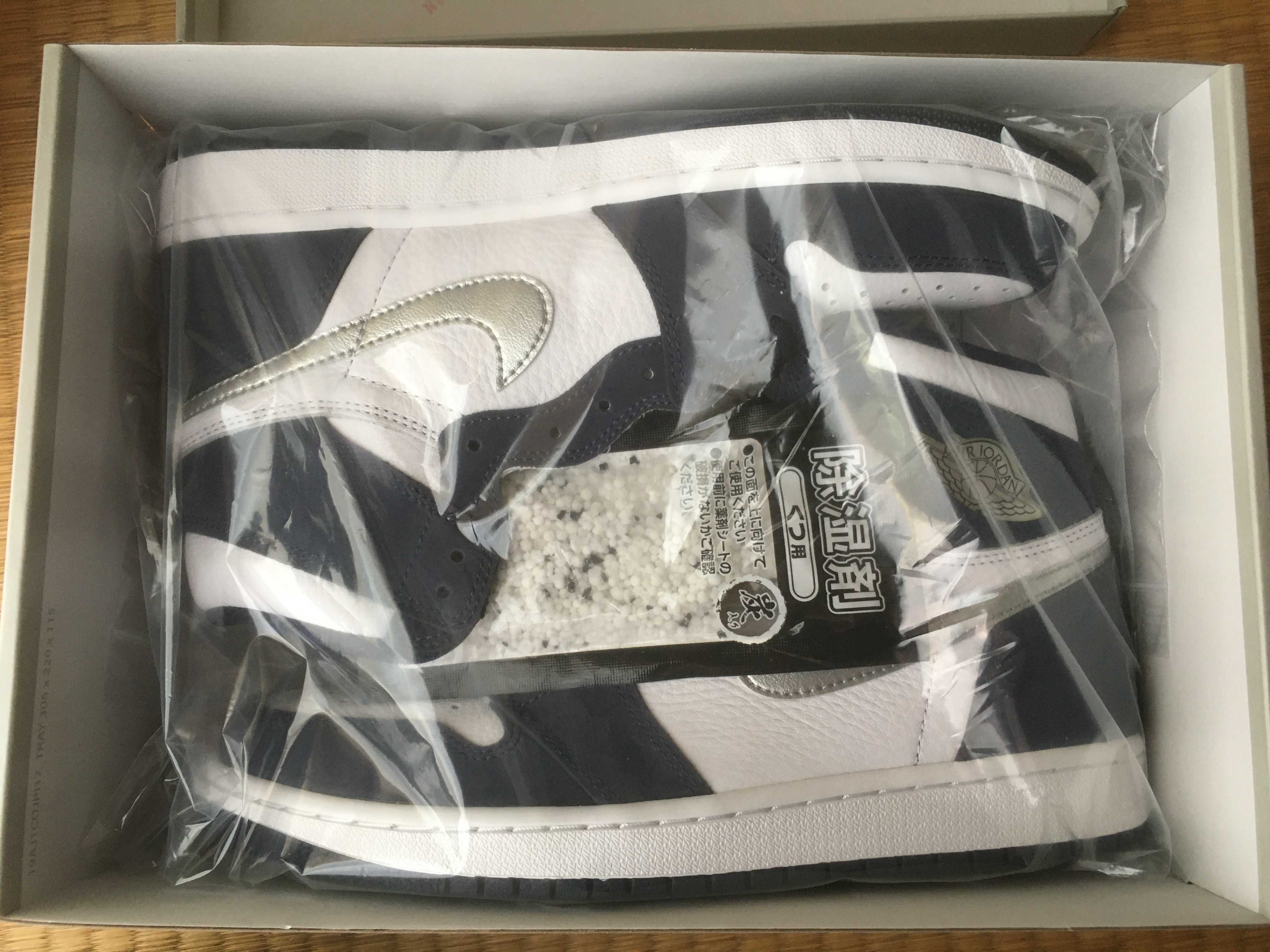 Nike Air Jordan 1 High OG CO.JP "White/Midnight Navy" (2020)(ブリーフケースなし)
