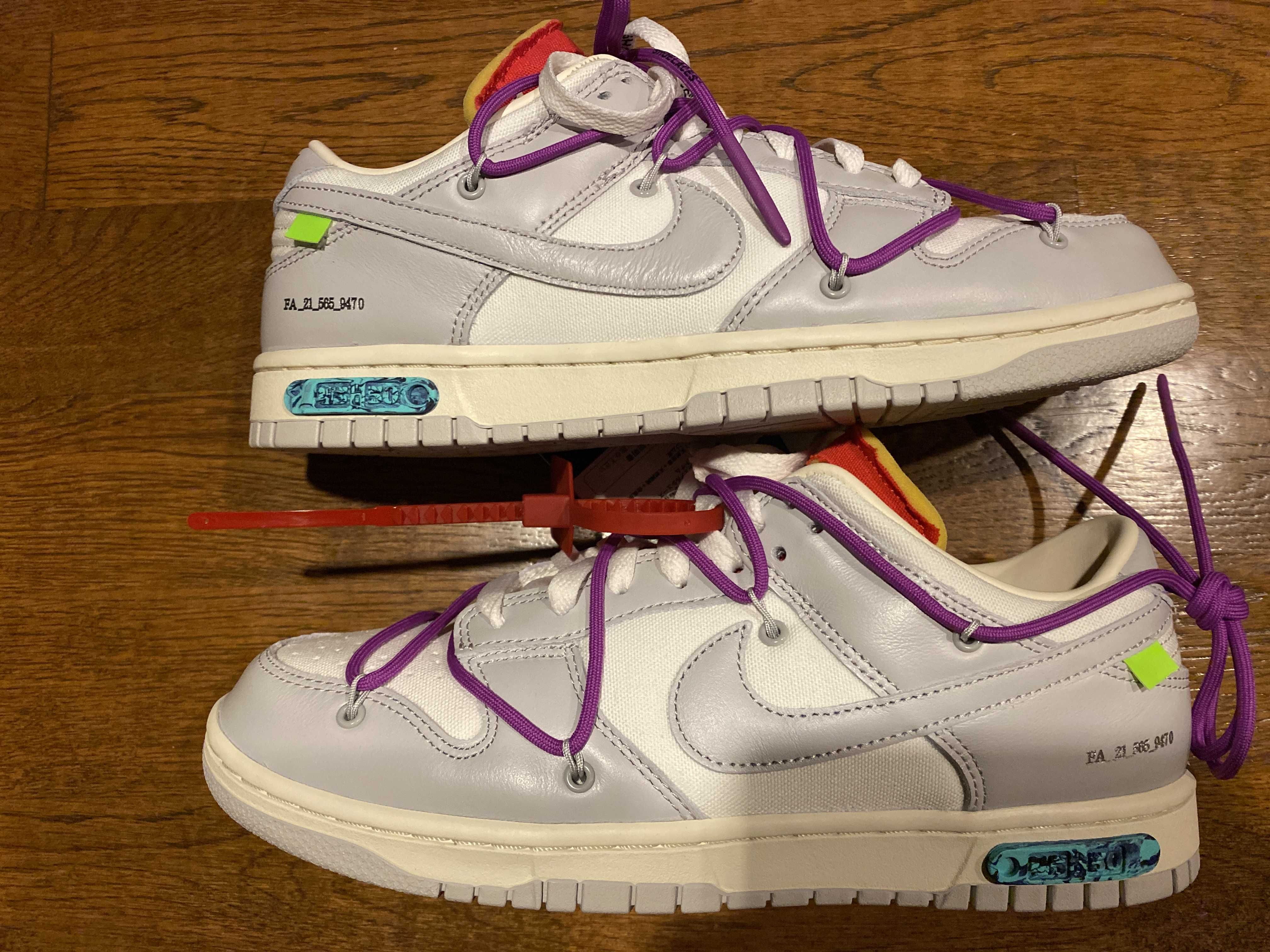Off-White × Nike Dunk Low 1 of 50 "Lot.45"