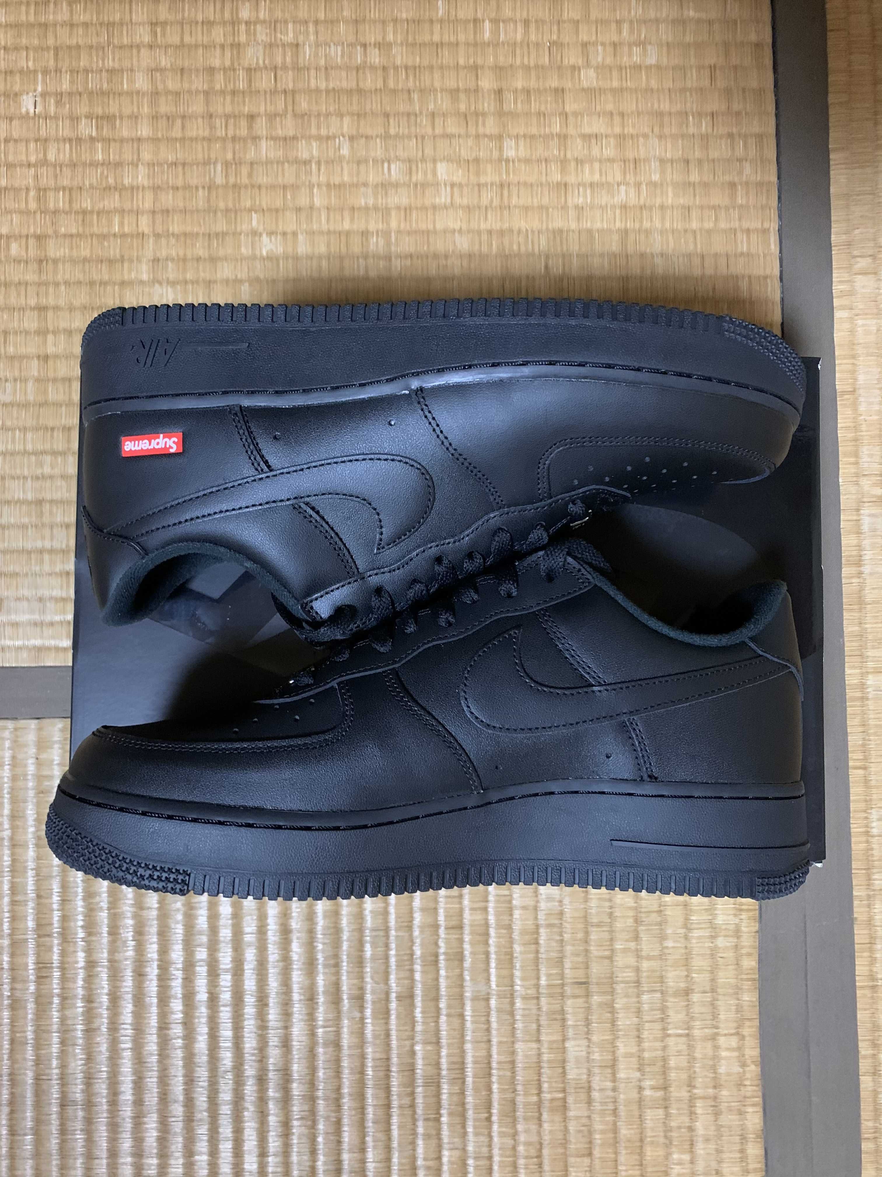 Supreme × Nike Air Force 1 Low "Black"
