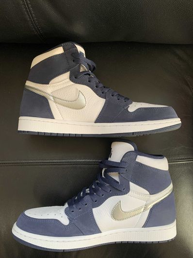 Nike Air Jordan 1 High OG CO.JP "White/Midnight Navy" (2020)(ブリーフケースなし)