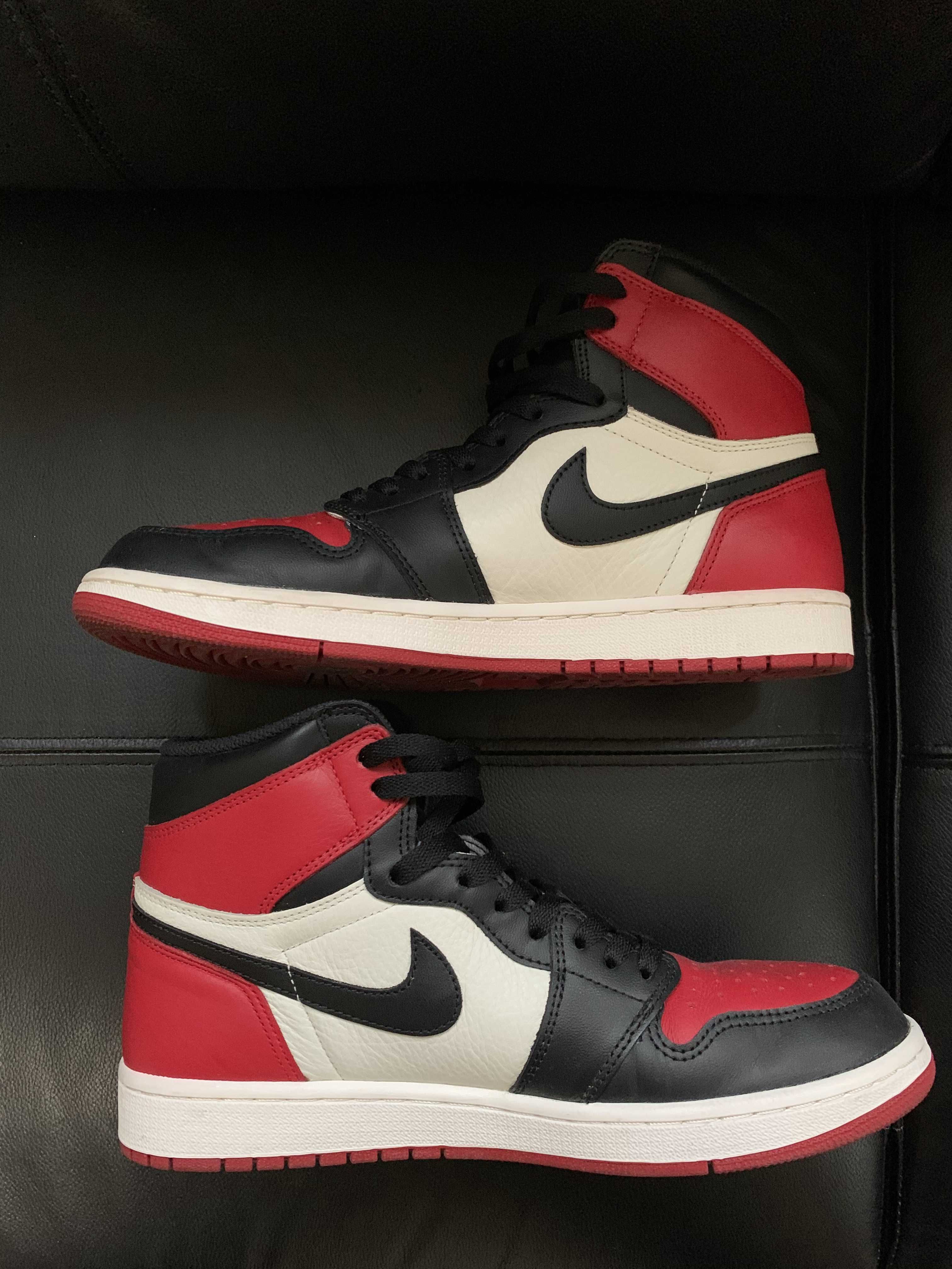 Nike Air Jordan 1 Retro High OG "Bred Toe"