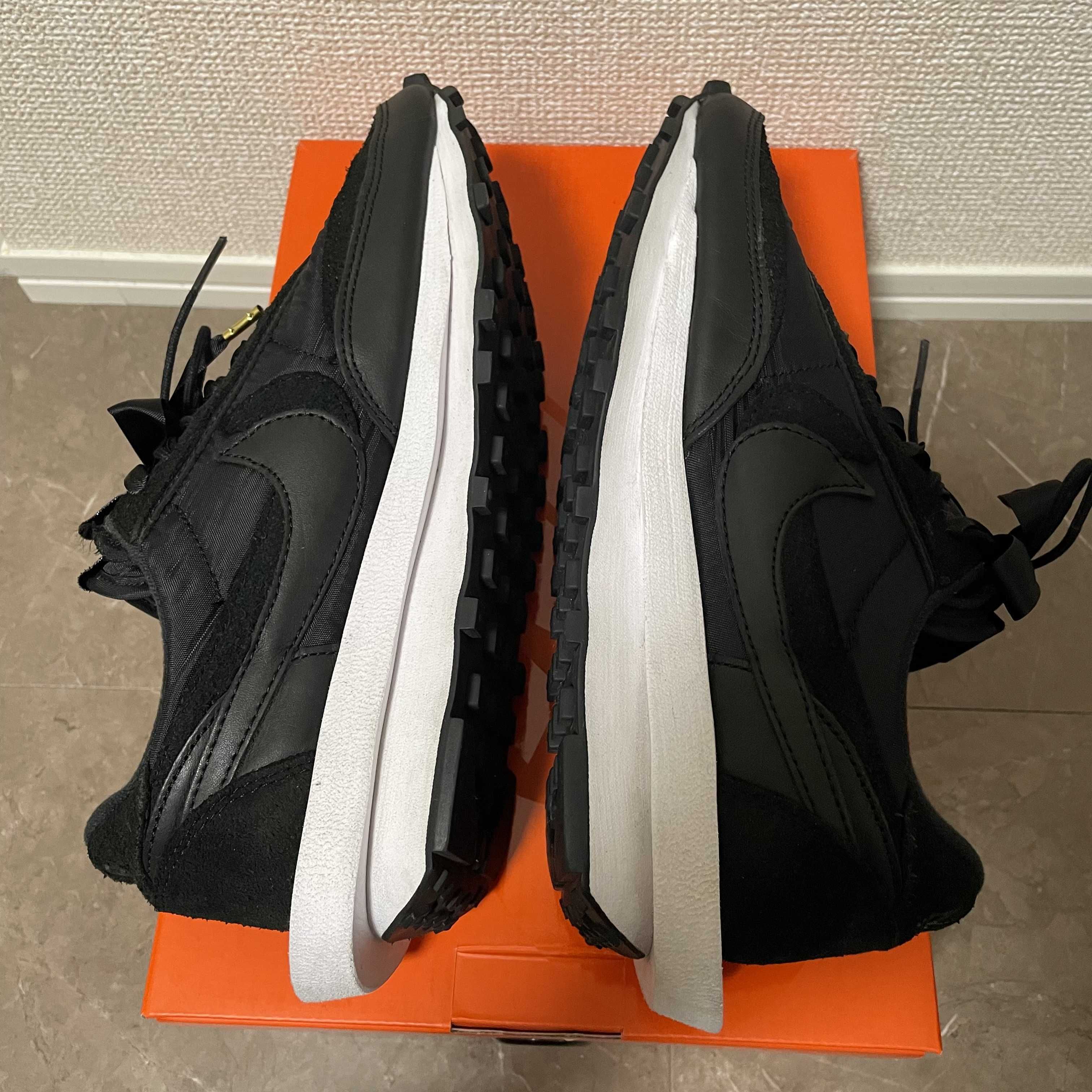 sacai × Nike LDV Waffle "Triple Black"