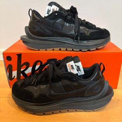 sacai × Nike VaporWaffle "Black Gum"