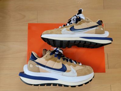 Sacai × Nike Vapor Waffle "Sesame And Blue Void"