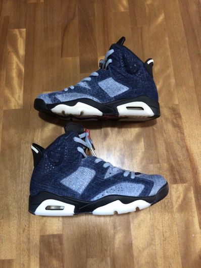 NIKE AIR JORDAN 6 "WASHED DENIM"