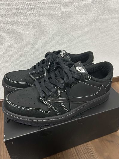 Travis Scott × Nike Air Jordan 1 Low OG SP "Black Phantom"