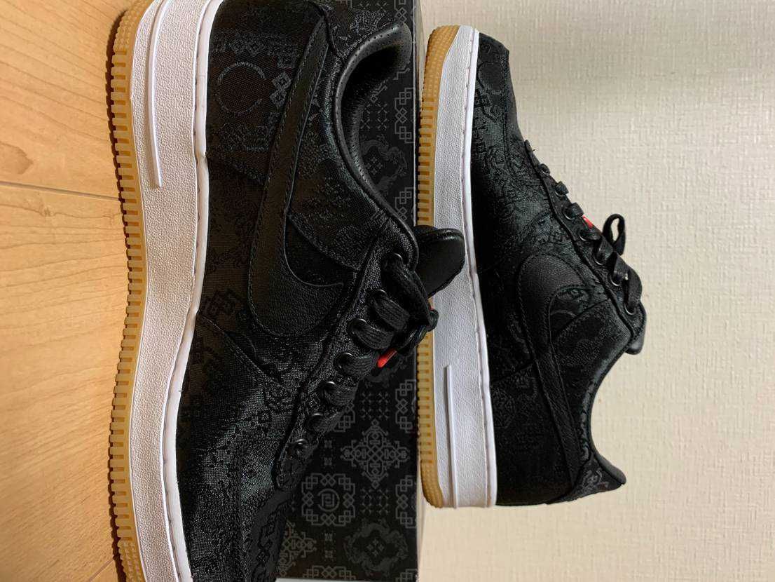 Fragment × CLOT × Nike Air Force 1 Low "Black"