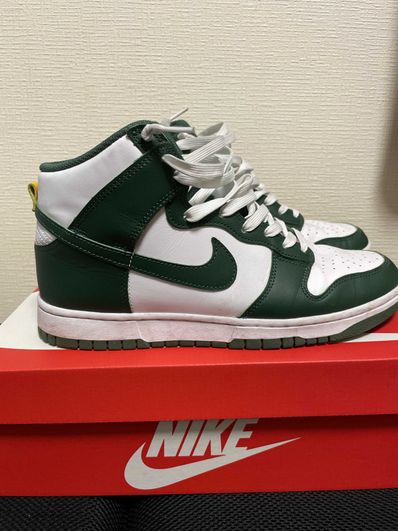 Nike Dunk High 販売店舗 新品 NIKE DUNK NobleGreen ナイキ ダンク ノーブルグリーン スニーカー