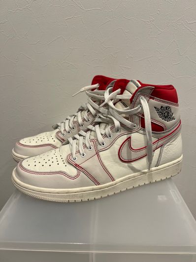 Nike Air Jordan 1 Retro High OG "Sail/University Red"
