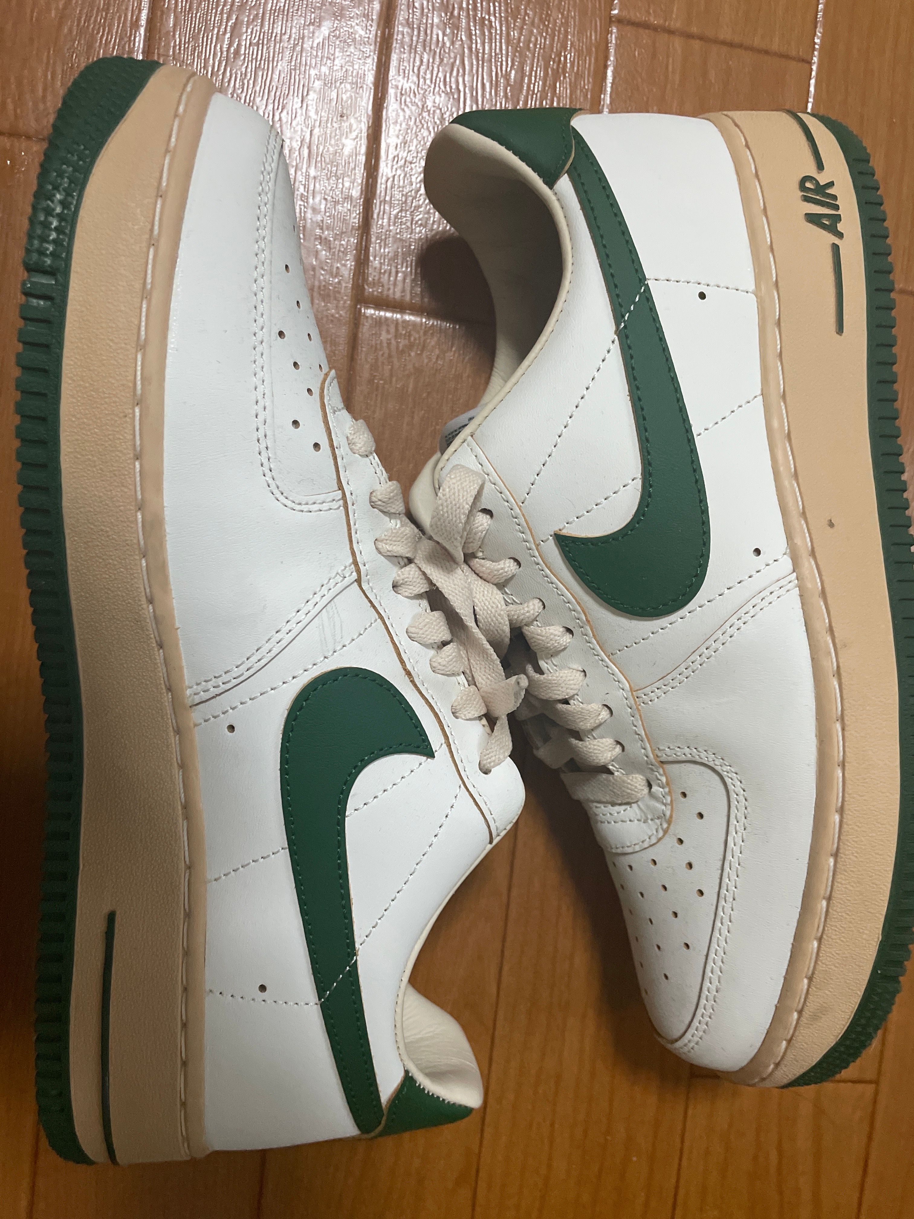 Nike Women's Air Force 1 Low "Green and Muslin"