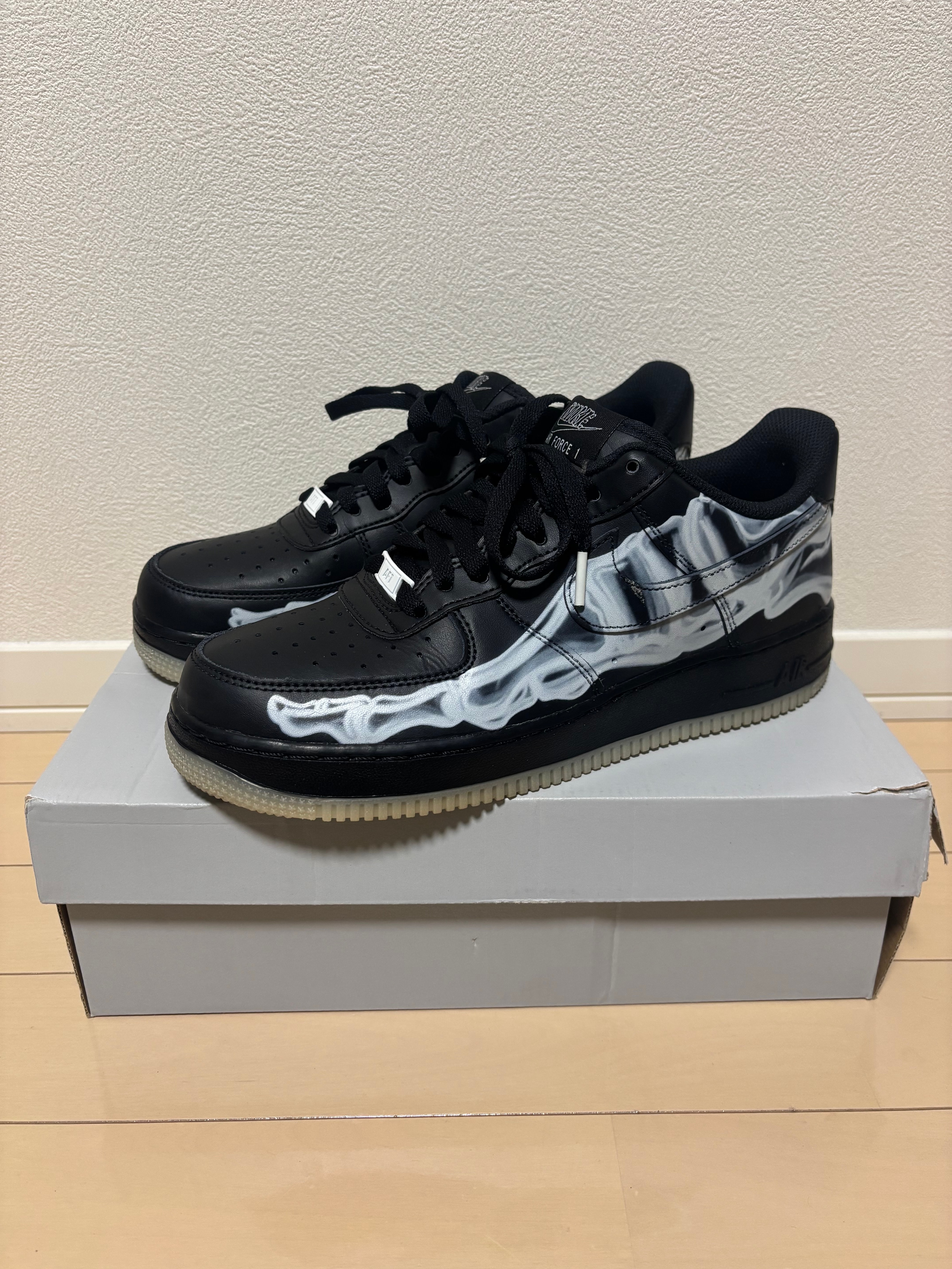 Nike Air Force 1 Low "Black Skeleton"
