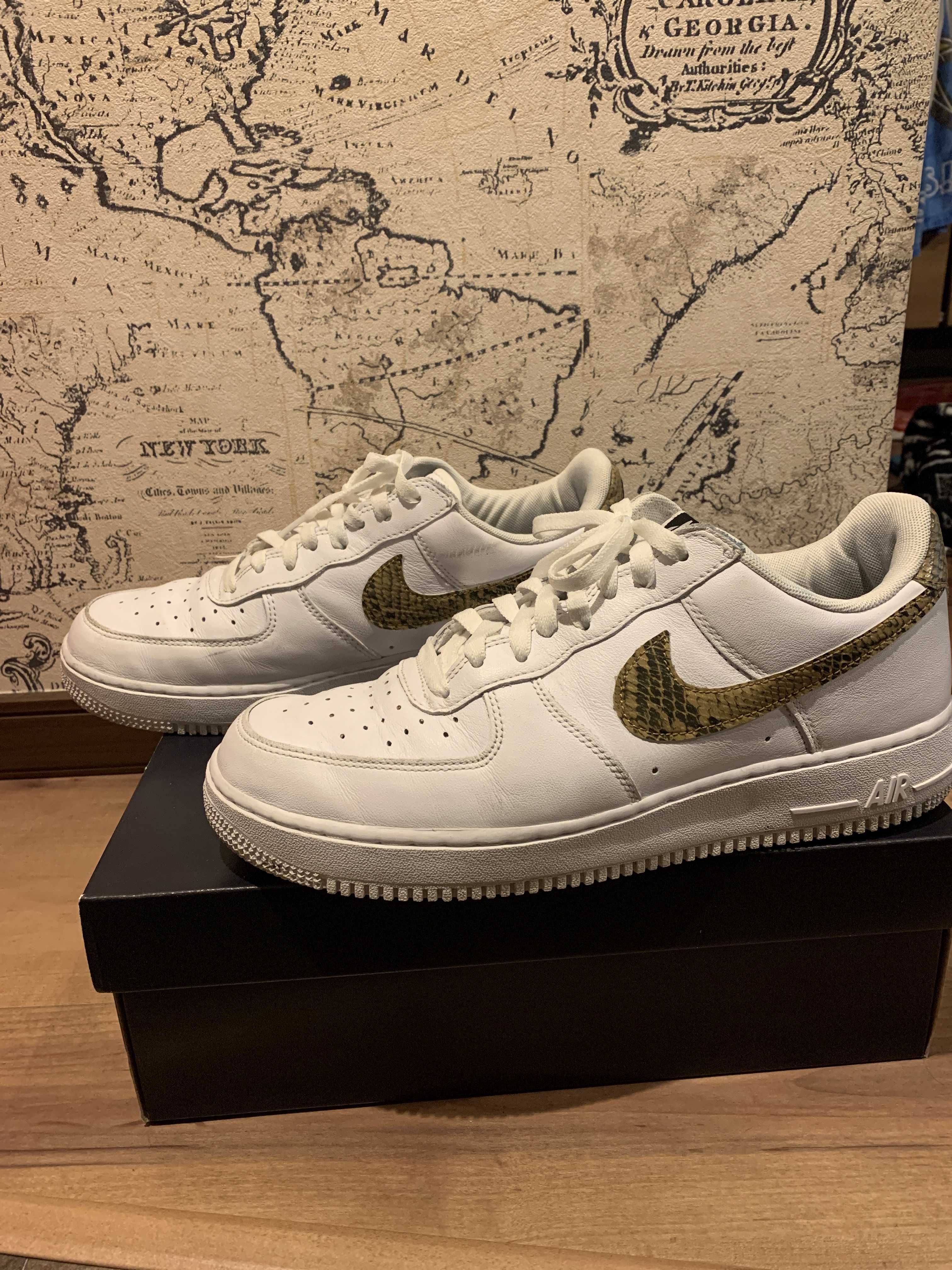 Nike Air Force 1 Low Retro PRM QS "Ivory Snake" (2019) AO1635-100