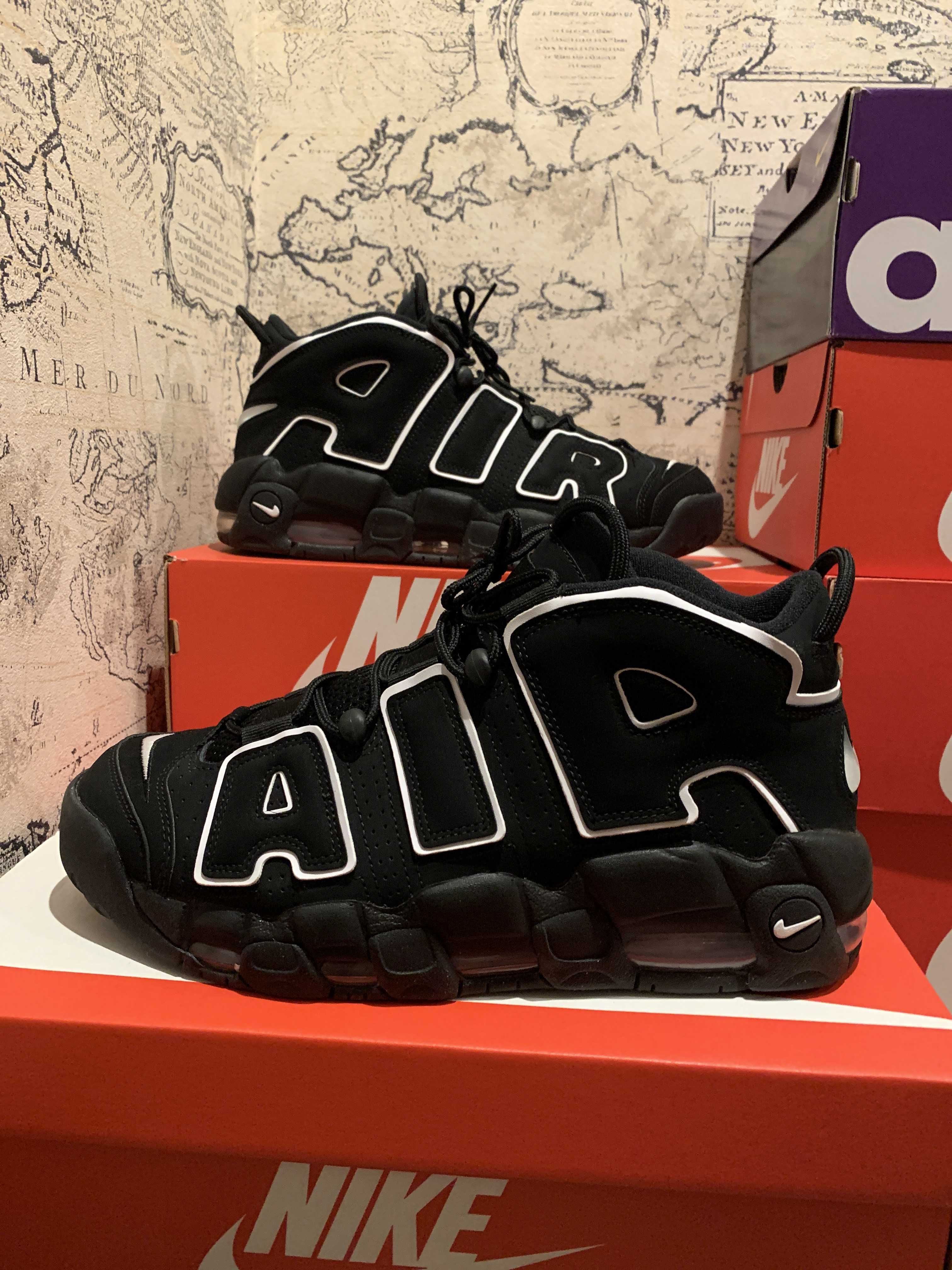 Nike Air More Uptempo "Black/White"(2020)