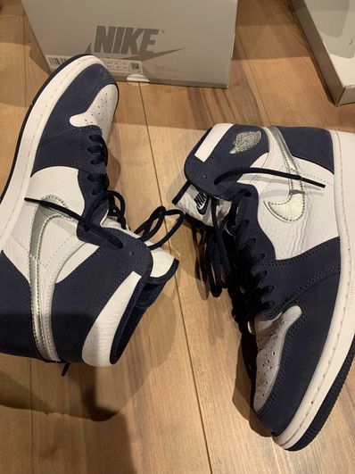 Nike Air Jordan 1 High OG CO.JP "White/Midnight Navy" (2020)(ブリーフケースなし)