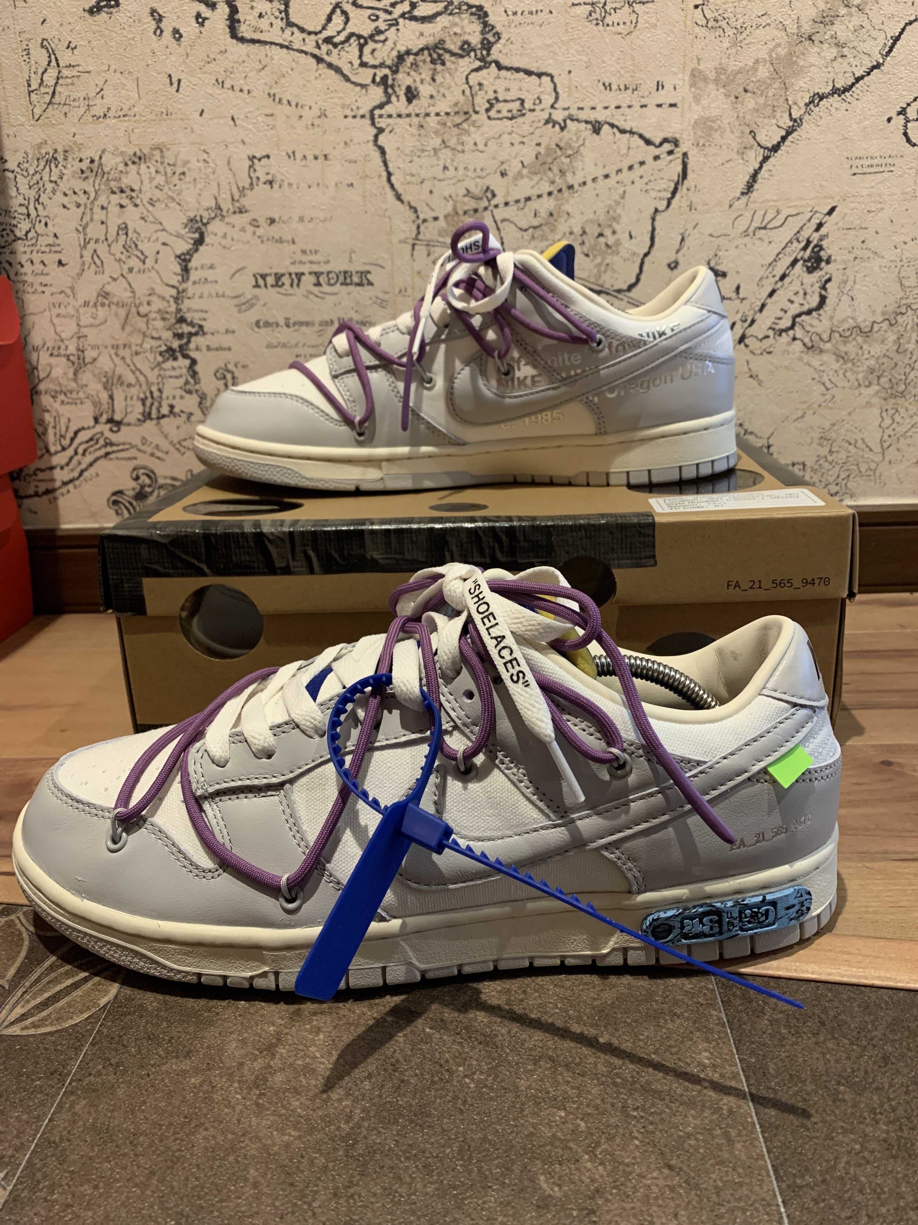 Off-White × Nike Dunk Low 1 of 50 "Lot.48"