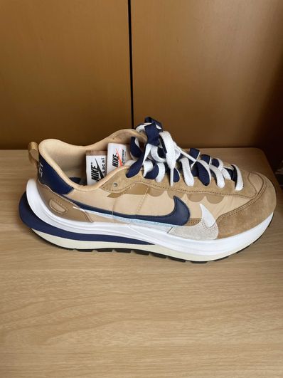 Sacai × Nike Vapor Waffle "Sesame And Blue Void"