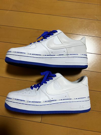 Uninterrupted × Nike Air Force 1 "White/Lapis Blue"