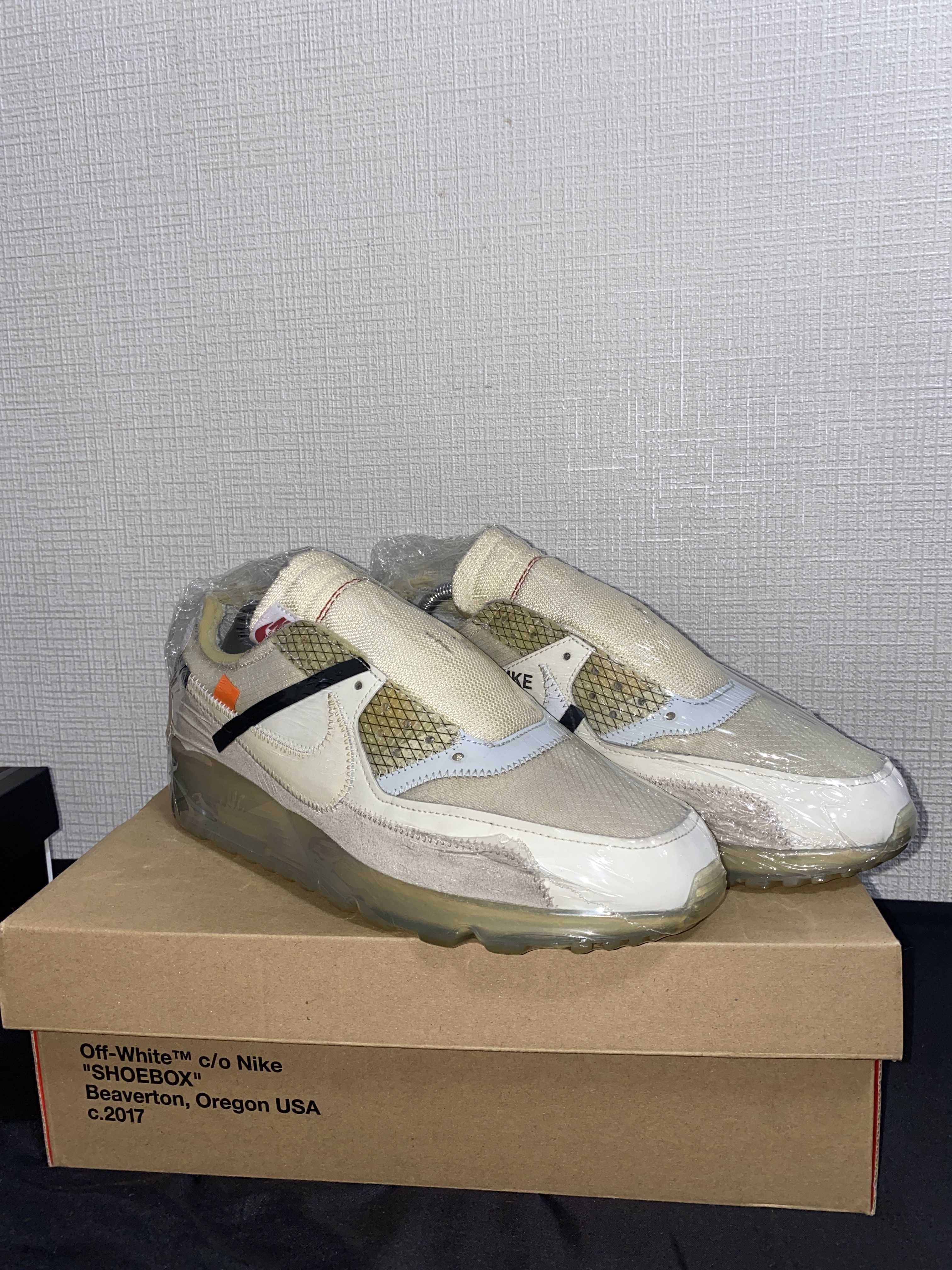 Off-White × Nike Air Max 90 "The 10/Sail"