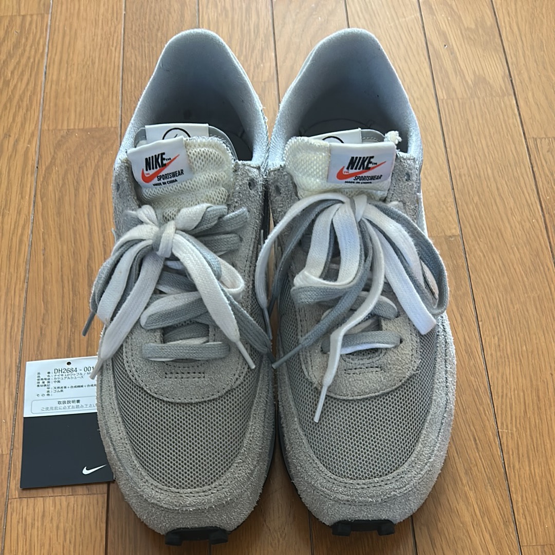 Fragment × sacai × Nike LD Waffle "Light Smoke Grey"