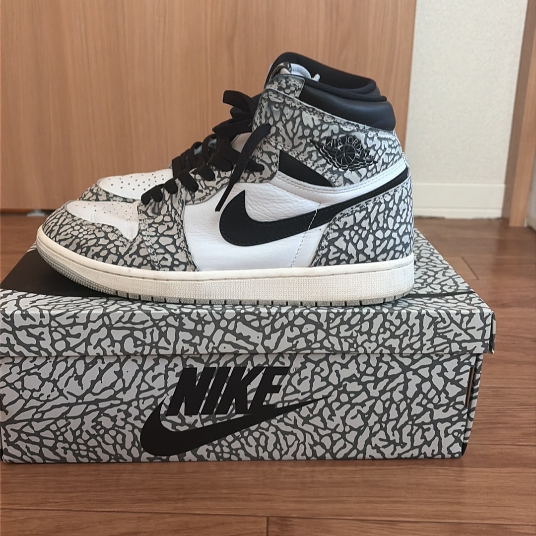 Nike Air Jordan 1 High OG "White Cement/Safari"