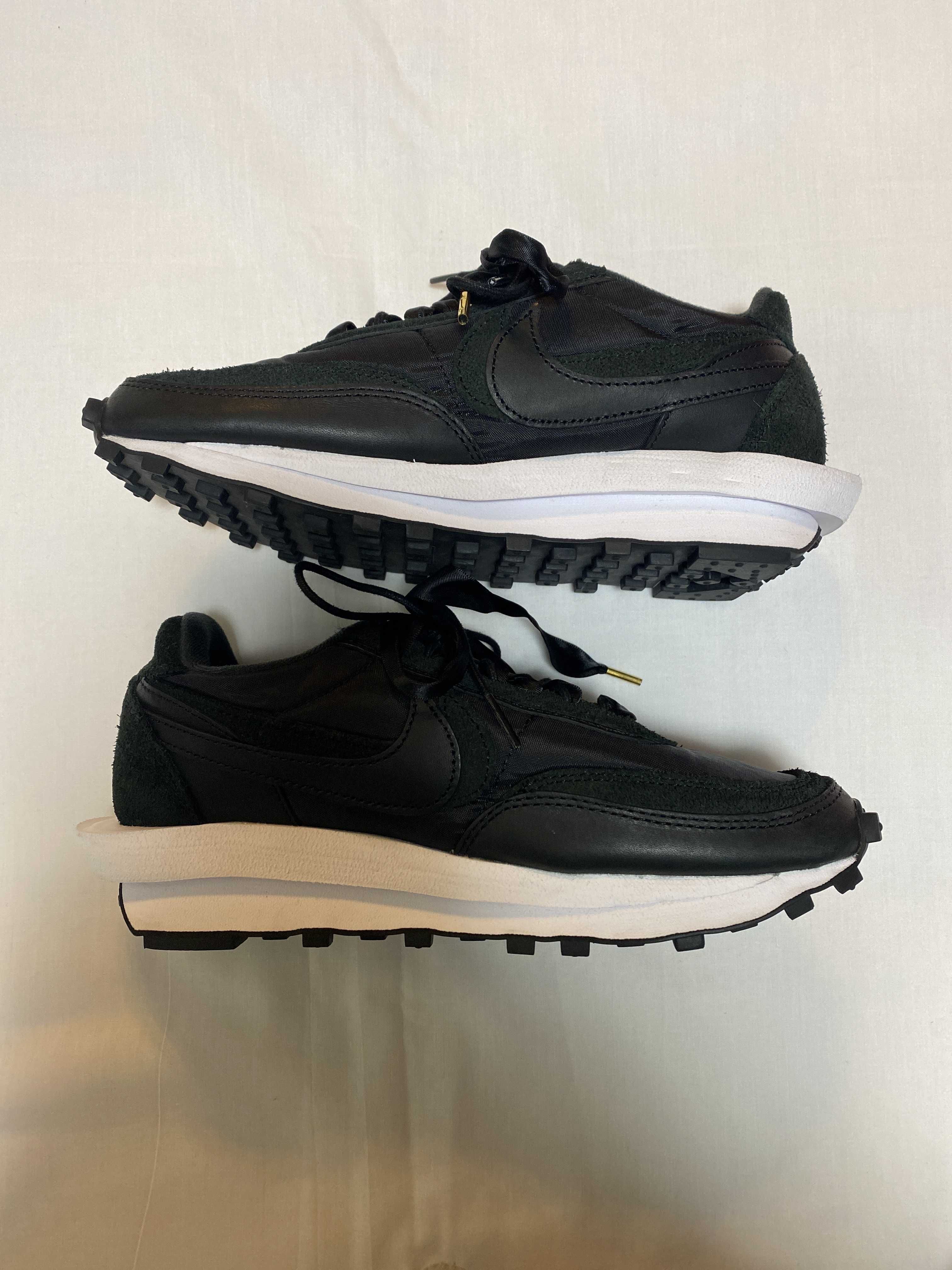 sacai × Nike LDV Waffle "Triple Black"