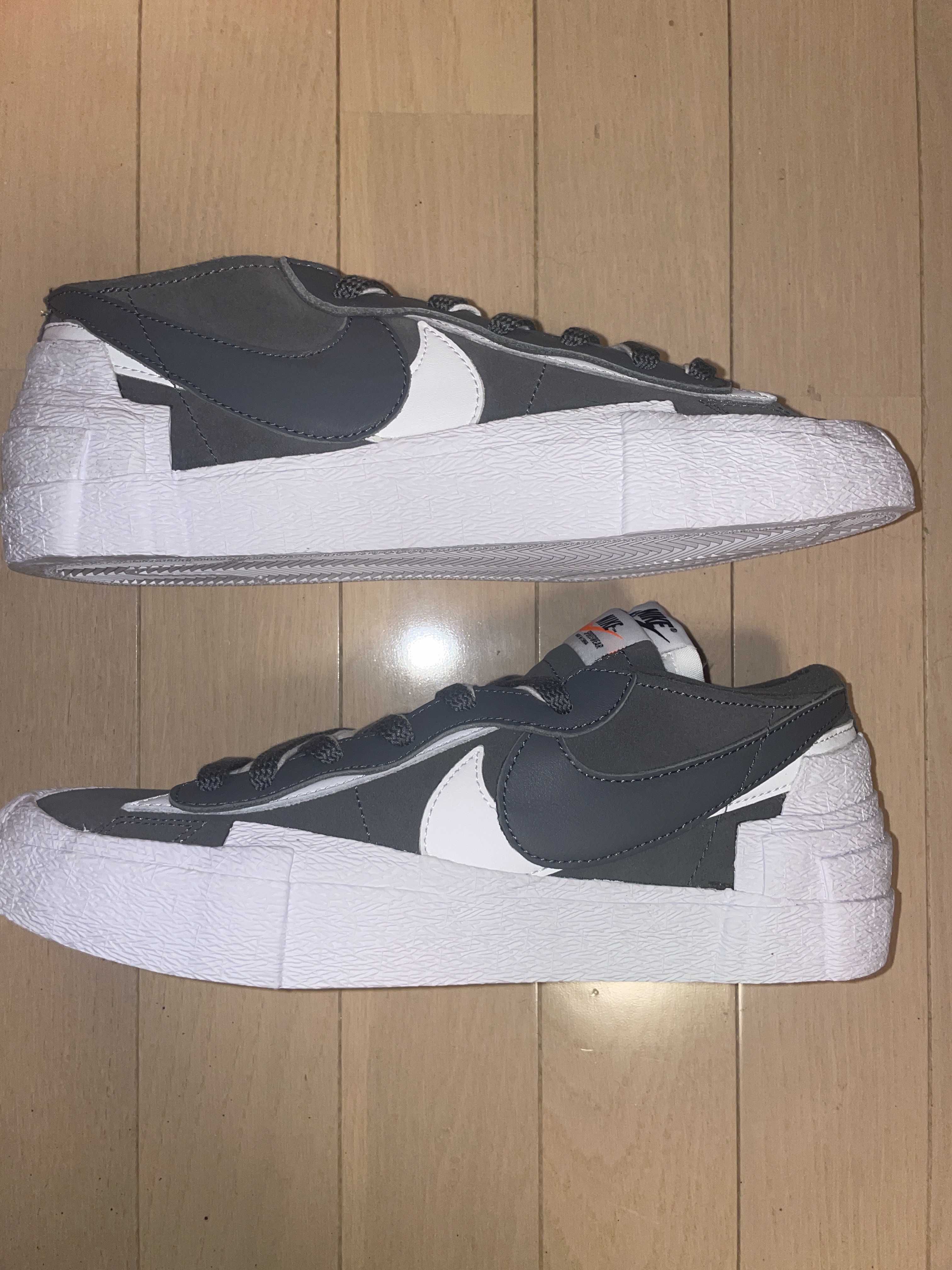 Sacai × Nike Blazer Low "Iron Grey"