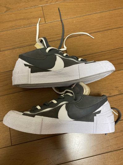 Sacai × Nike Blazer Low "Iron Grey"