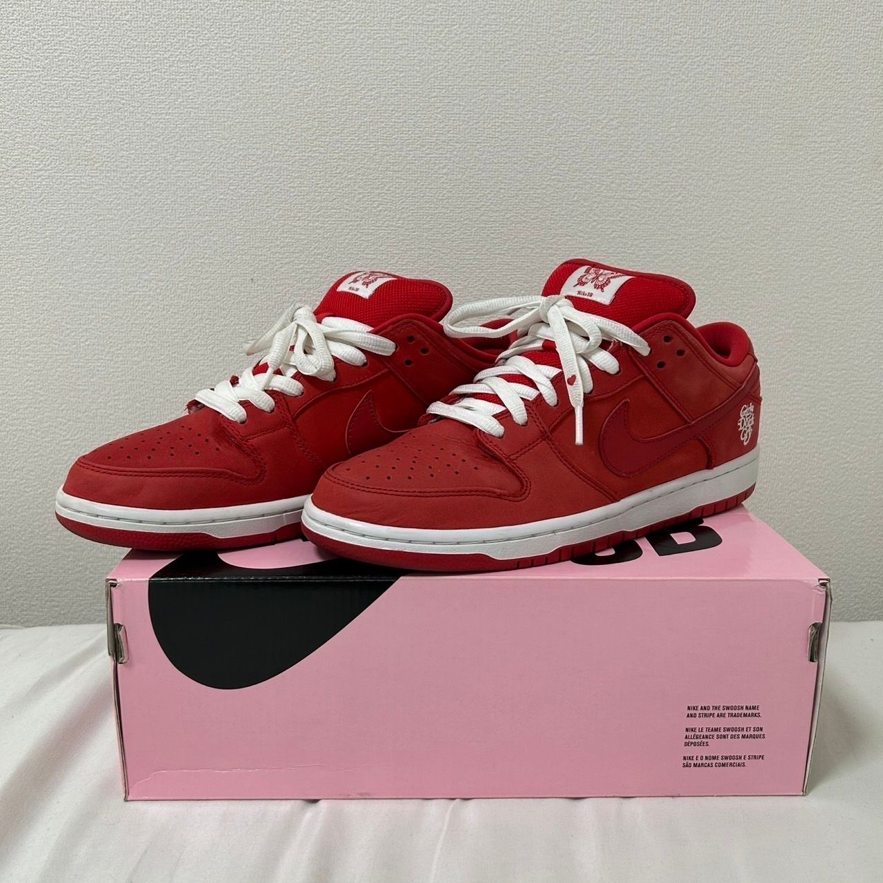 Girls Don't Cry × Nike SB Dunk Low Pro QS "Red" / VERDY