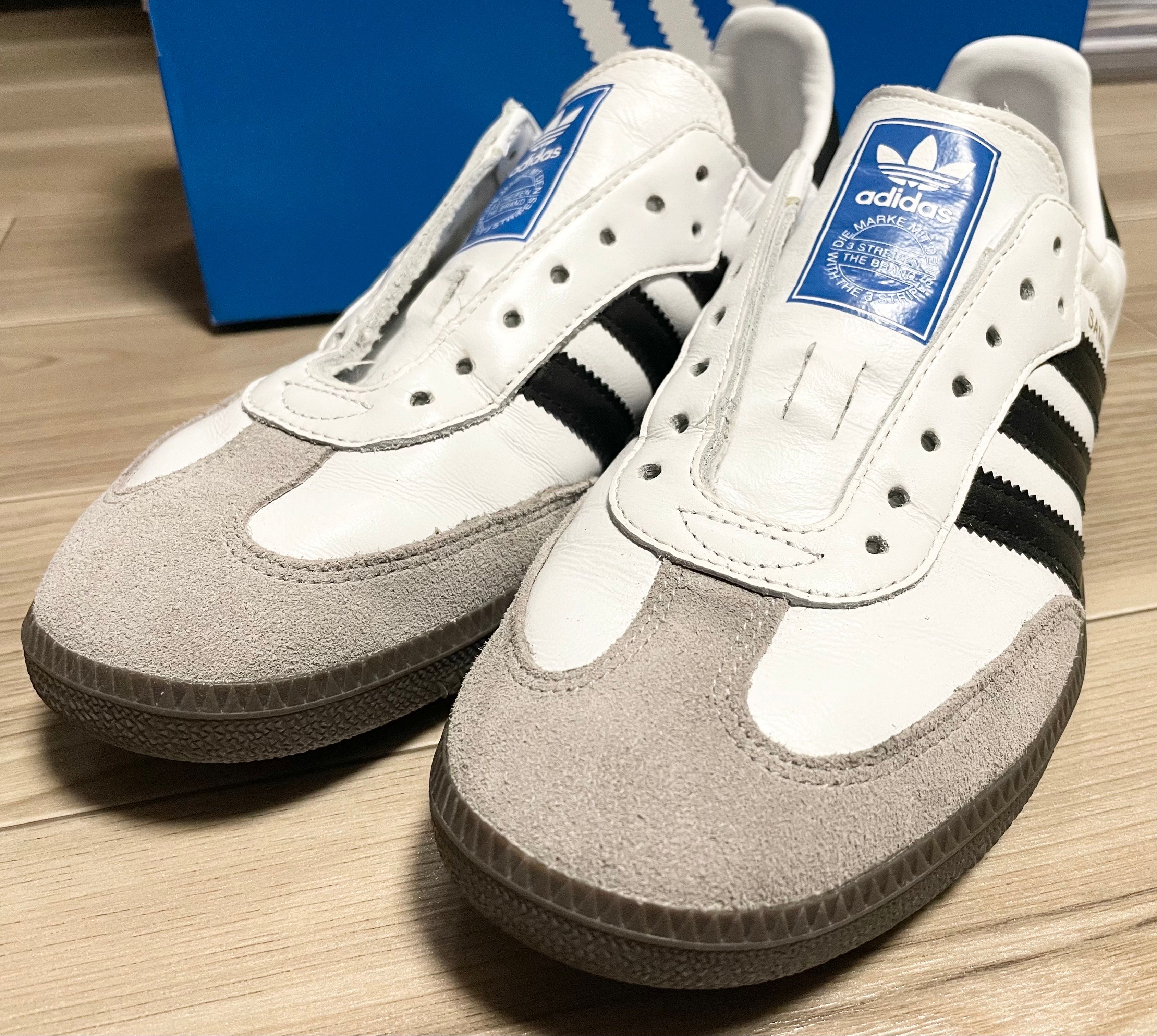 adidas Samba OG "Cloud White/Core Black/Clear Granite"