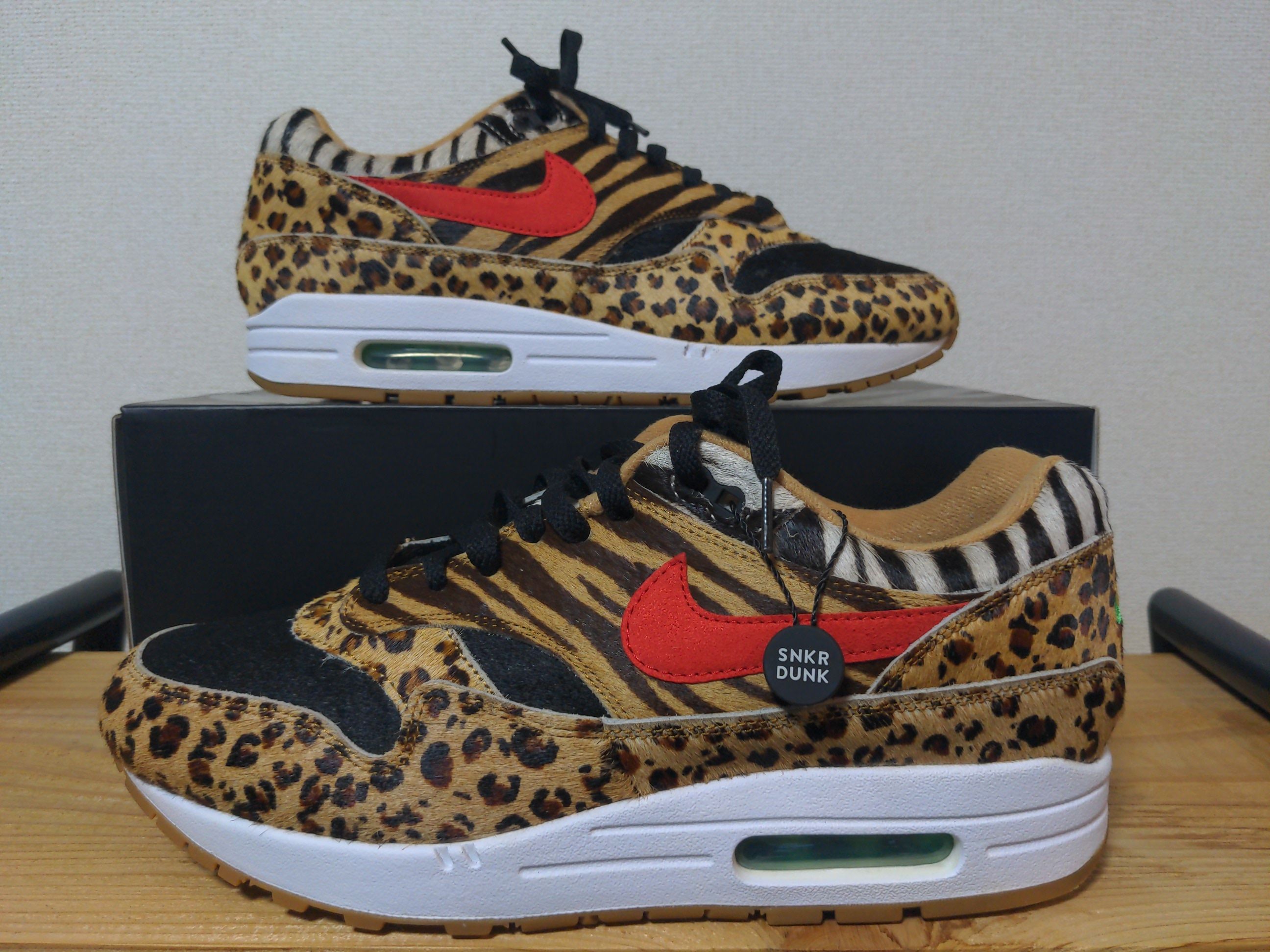 atmos × Nike Air Max 1 DLX "Animal Pack/Safari"