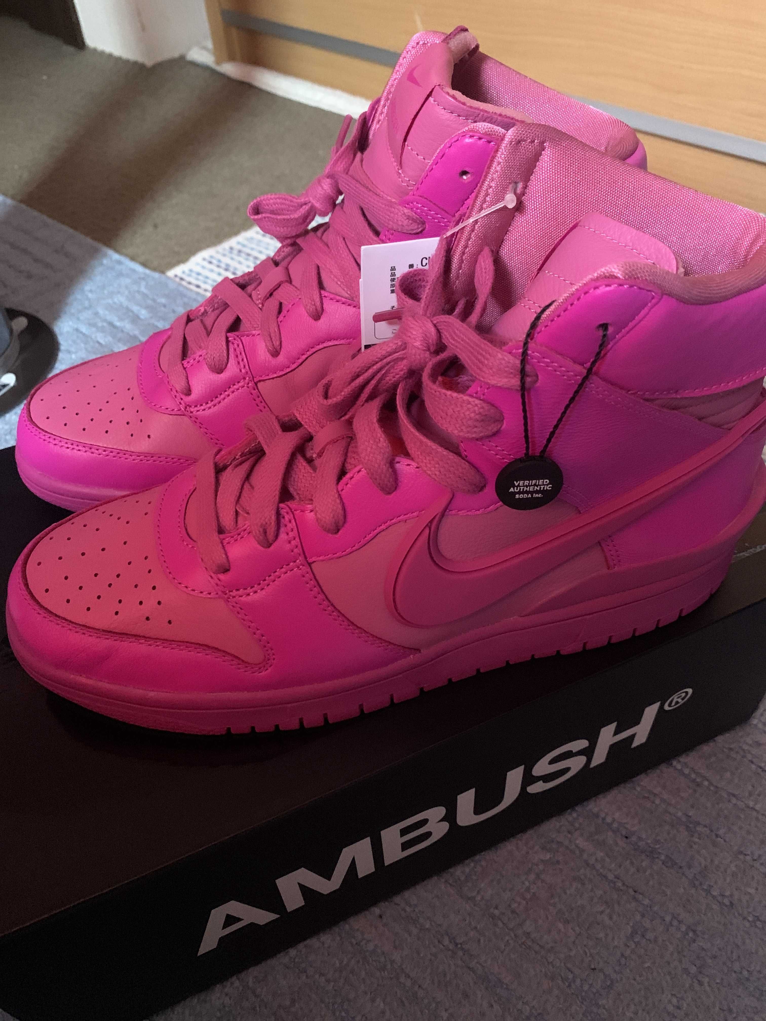 AMBUSH × Nike Dunk High "Pink"