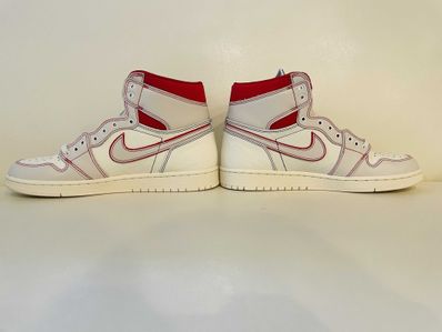 Nike Air Jordan 1 Retro High OG "Sail/University Red"