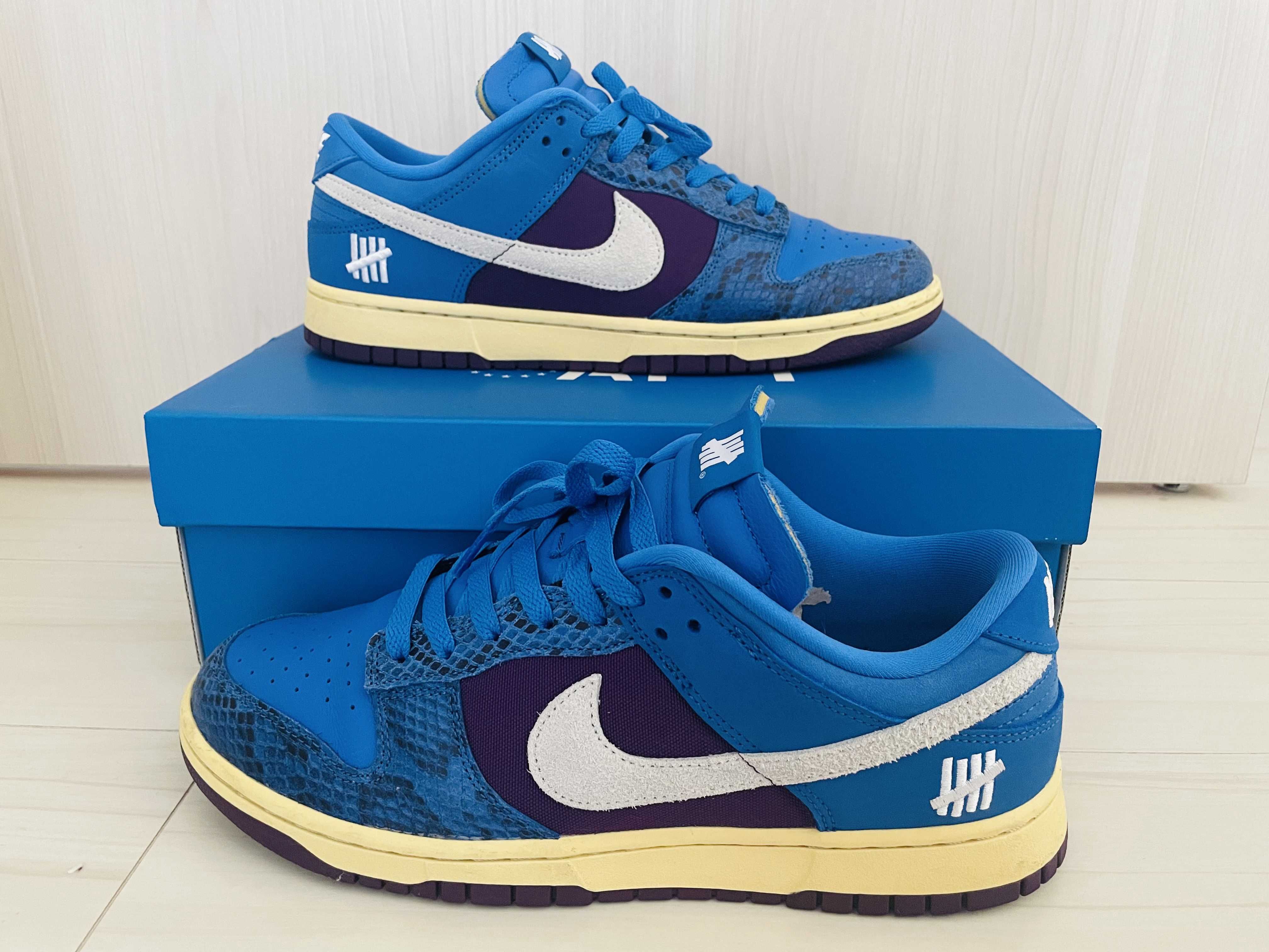 UNDEFEATED × Nike Dunk Low SP "Royal"
