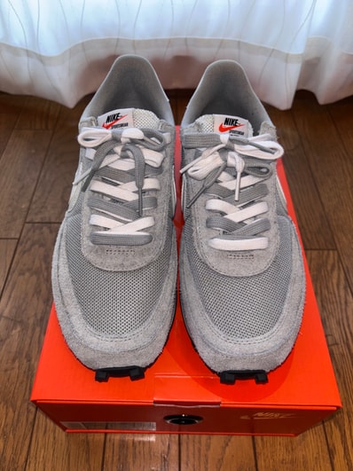 fragment design × sacai × Nike LD Waffle "Light Smoke Grey"