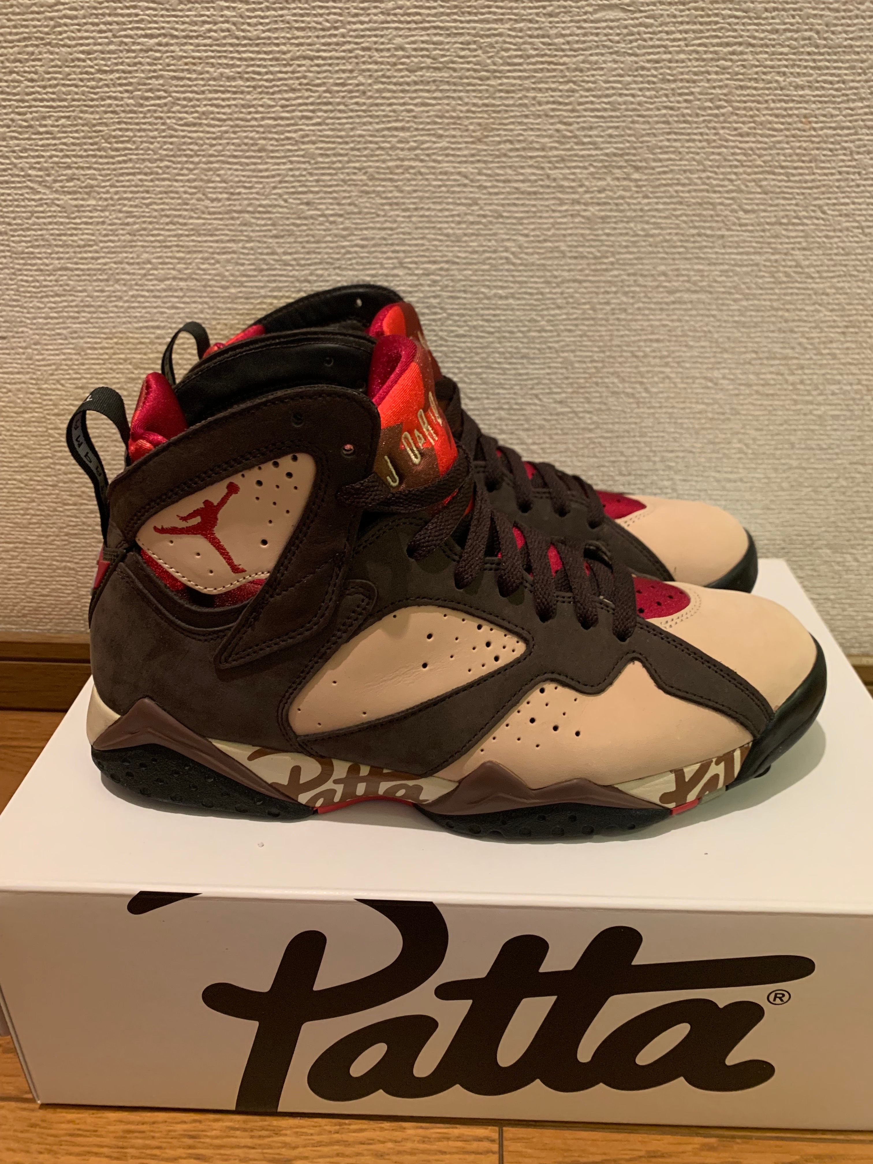 Patta × Nike Air Jordan 7 OG "Brown"